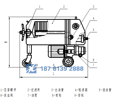 板框式濾油機